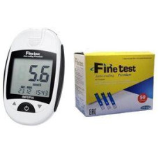 Глюкометр Finetest Auto-Coding Premium із тест-смужками (100 шт.)