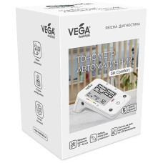 Автоматичний цифровий вимірювач артеріального тиску VEGA 3H Comfort