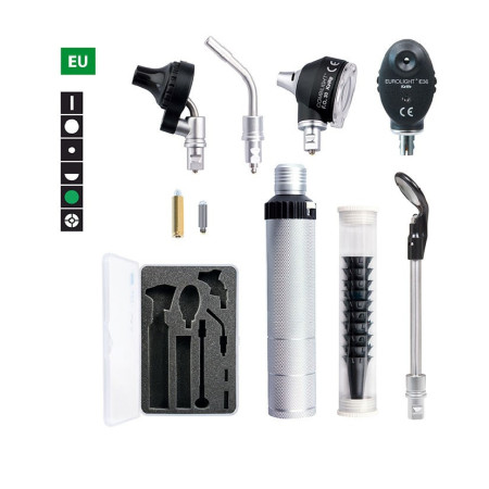 Набор диагностический Combilight F.O.30/E36 (ЕС) SET: офтальмоскоп и отоскоп, 2,5 В
