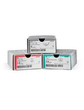 Шовний матеріал V-Loc 180 (3-0 23 см) голка 26 мм, 1/2 кола, колюча, зелений (VLOCL0644)